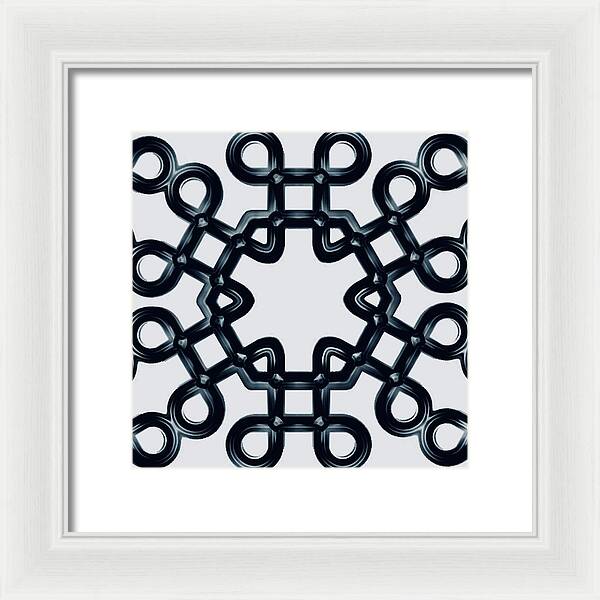 Double Infinity - Framed Print
