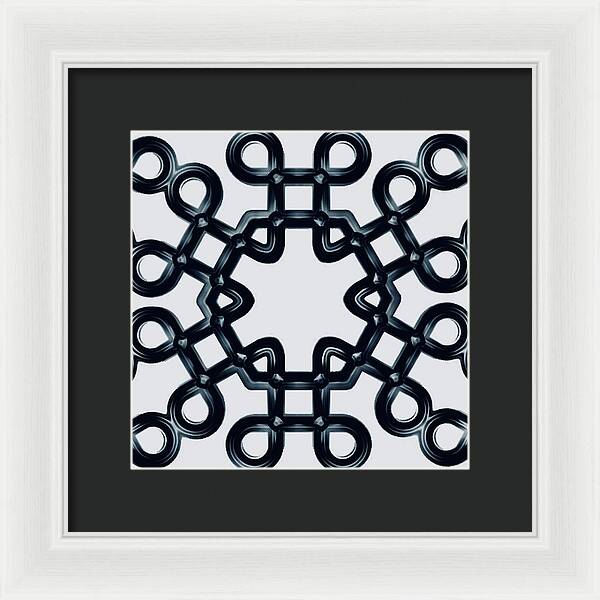 Double Infinity - Framed Print