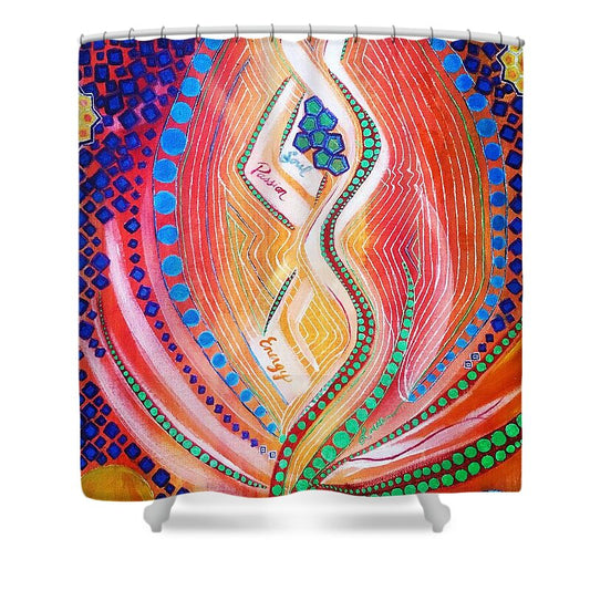 Feminine Spirit - Shower Curtain