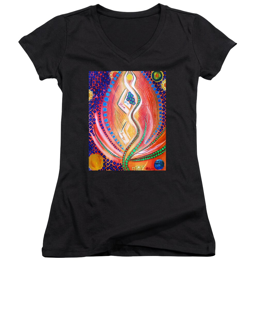 Feminine Spirit - Women's V-Neck