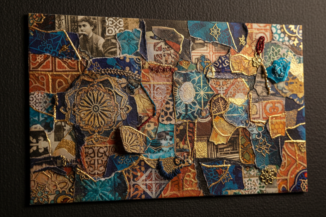 Finished Collage Artwork
