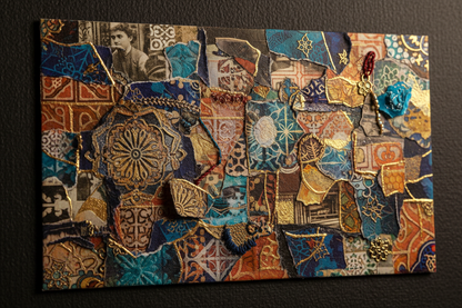 Finished Collage Artwork