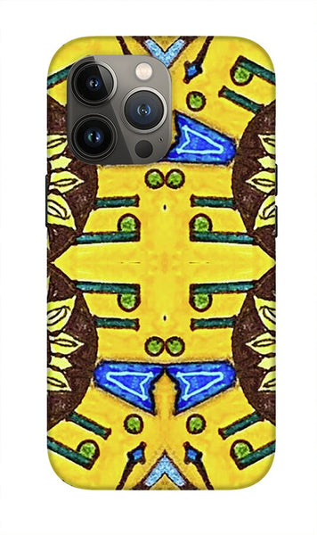 Flower Doodle Drawing II - Phone Case
