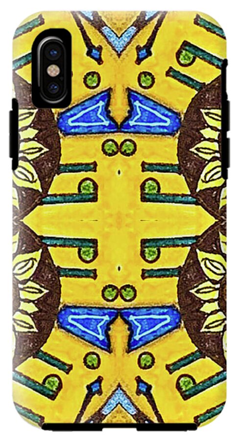 Flower Doodle Drawing II - Phone Case