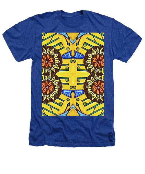 Flower Doodle Drawing II - Heathers T-Shirt