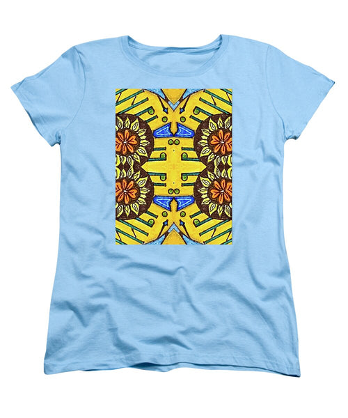 Flower Doodle Drawing II - Women's T-Shirt (Standard Fit)