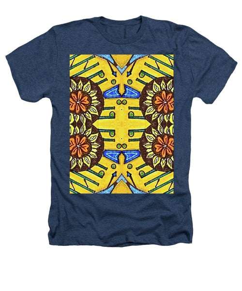 Flower Doodle Drawing II - Heathers T-Shirt
