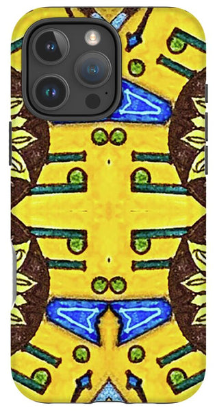 Flower Doodle Drawing II - Phone Case