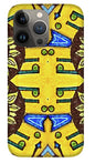 Flower Doodle Drawing II - Phone Case