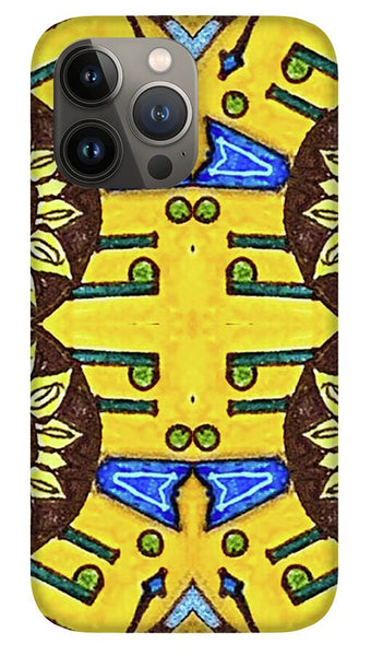 Flower Doodle Drawing II - Phone Case
