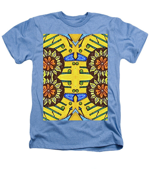 Flower Doodle Drawing II - Heathers T-Shirt