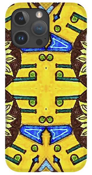 Flower Doodle Drawing II - Phone Case