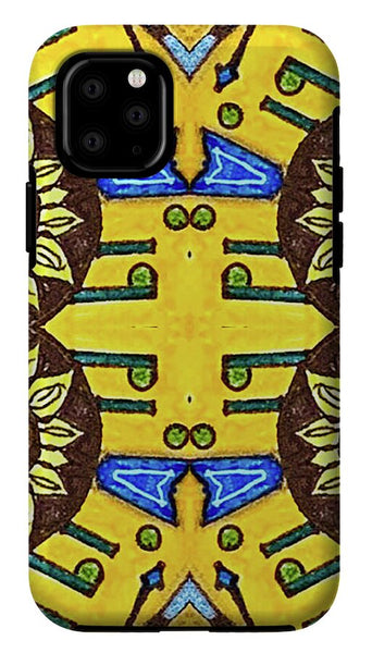 Flower Doodle Drawing II - Phone Case