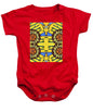 Flower Doodle Drawing II - Baby Onesie