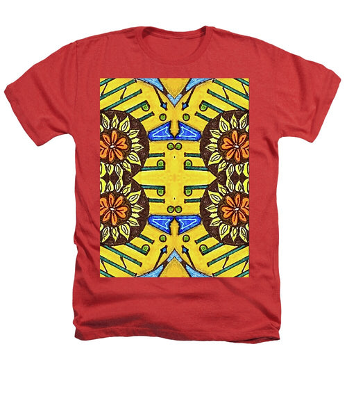 Flower Doodle Drawing II - Heathers T-Shirt