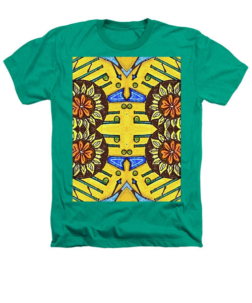 Flower Doodle Drawing II - Heathers T-Shirt