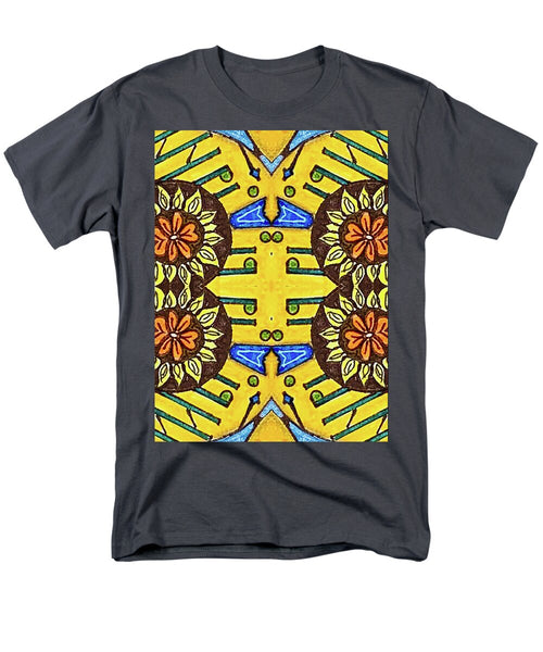 Flower Doodle Drawing II - Men's T-Shirt  (Regular Fit)