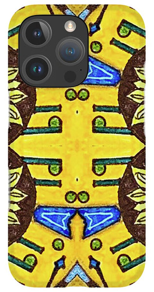 Flower Doodle Drawing II - Phone Case