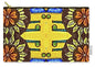 Flower Doodle Drawing II - Zip Pouch
