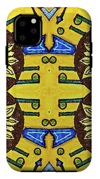Flower Doodle Drawing II - Phone Case