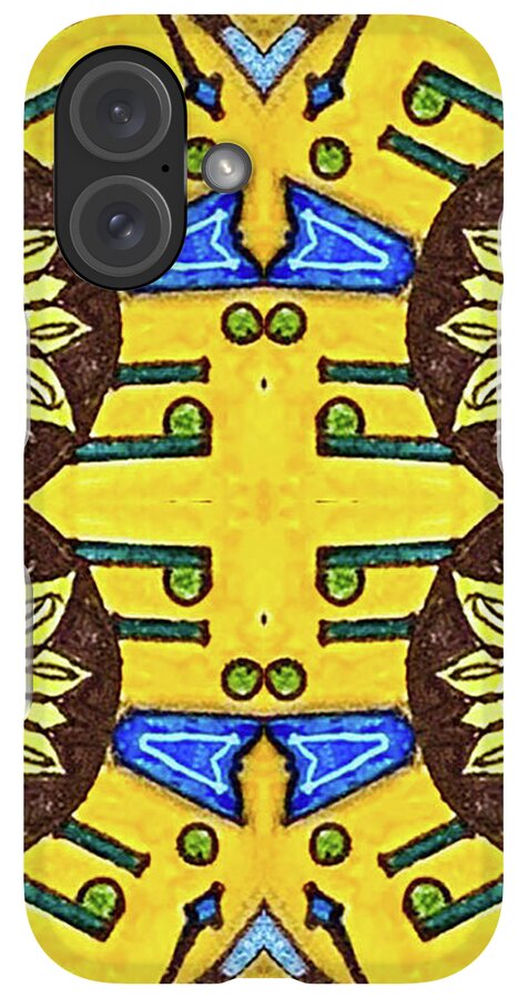 Flower Doodle Drawing II - Phone Case