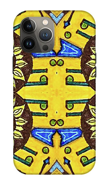 Flower Doodle Drawing II - Phone Case