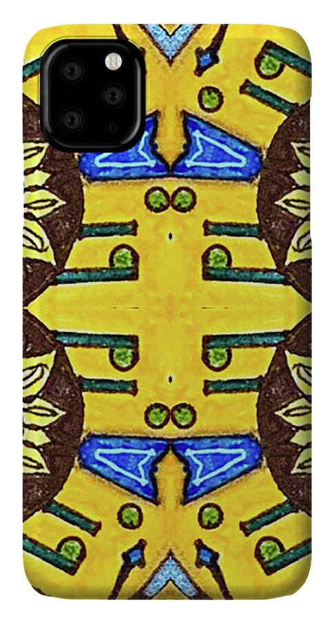 Flower Doodle Drawing II - Phone Case