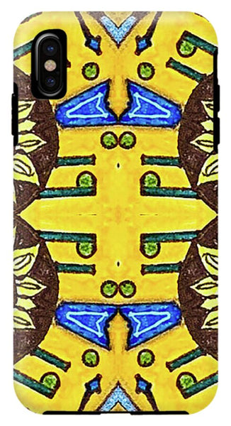 Flower Doodle Drawing II - Phone Case