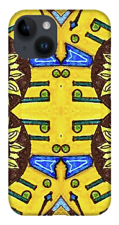 Flower Doodle Drawing II - Phone Case