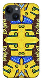 Flower Doodle Drawing II - Phone Case