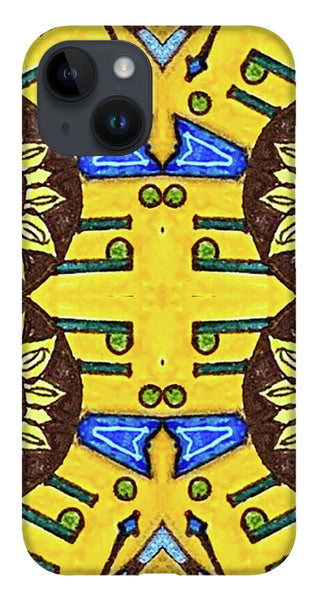 Flower Doodle Drawing II - Phone Case