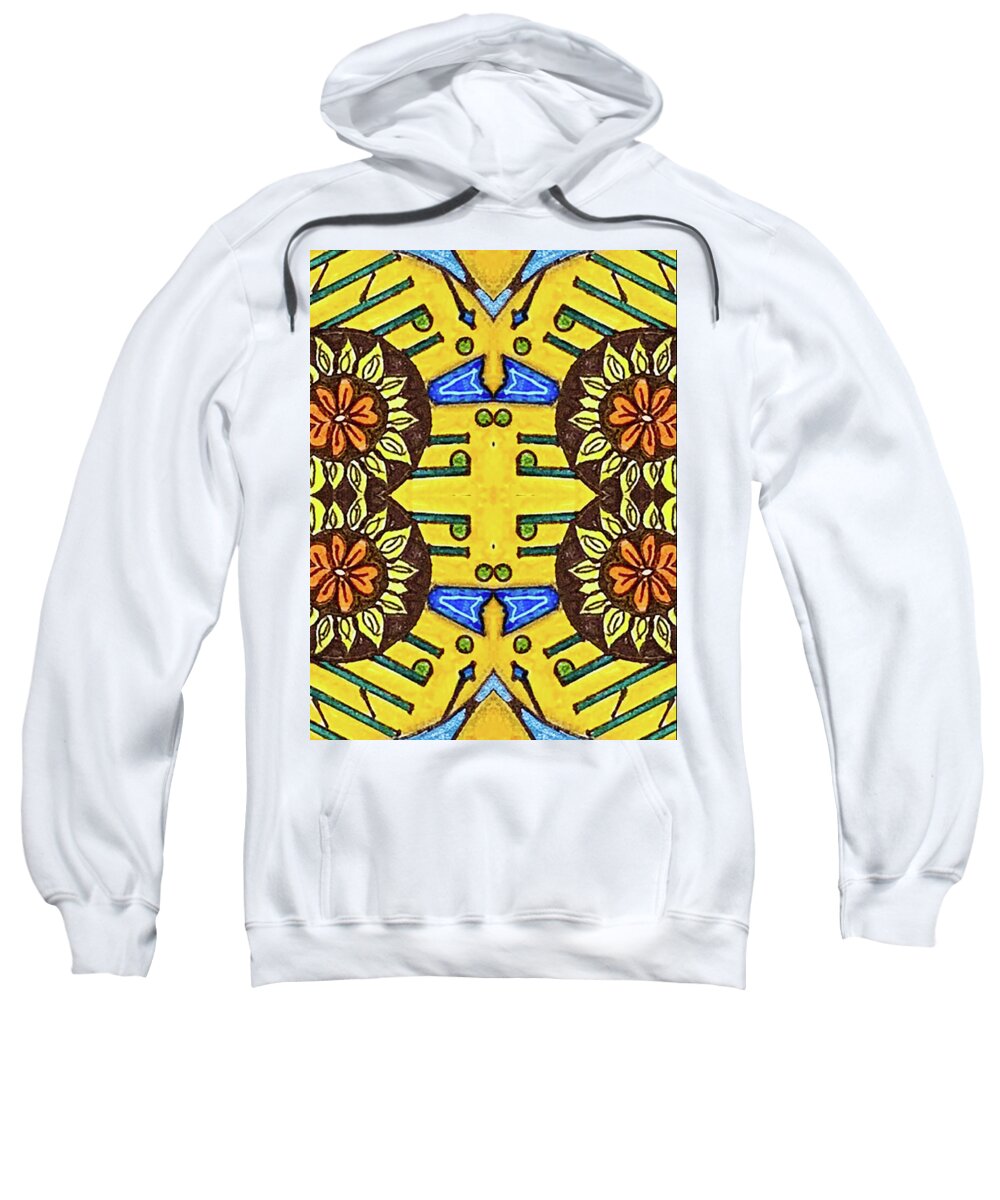 Flower Doodle Drawing II - Sweatshirt