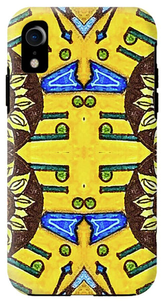 Flower Doodle Drawing II - Phone Case