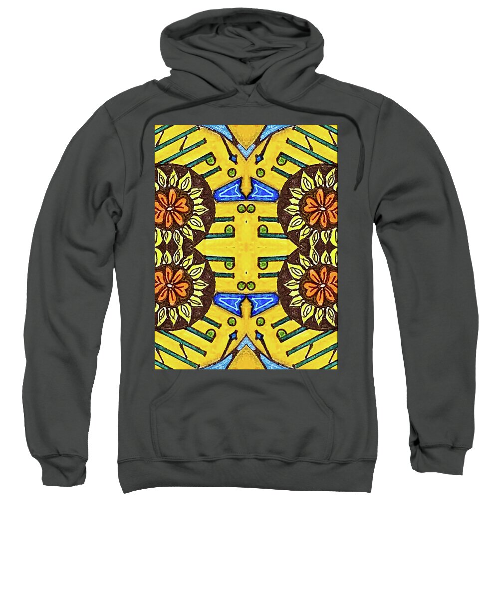 Flower Doodle Drawing II - Sweatshirt