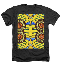 Flower Doodle Drawing II - Heathers T-Shirt
