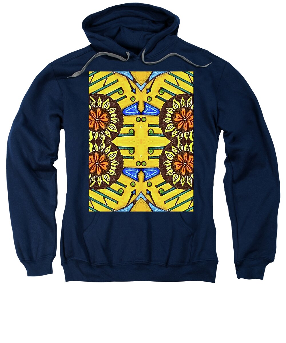 Flower Doodle Drawing II - Sweatshirt