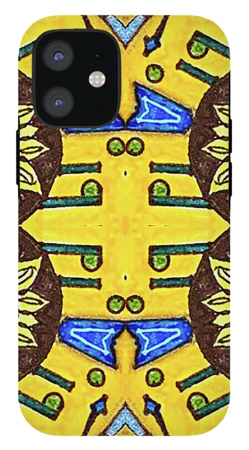 Flower Doodle Drawing II - Phone Case