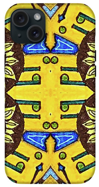 Flower Doodle Drawing II - Phone Case