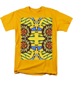 Flower Doodle Drawing II - Men's T-Shirt  (Regular Fit)