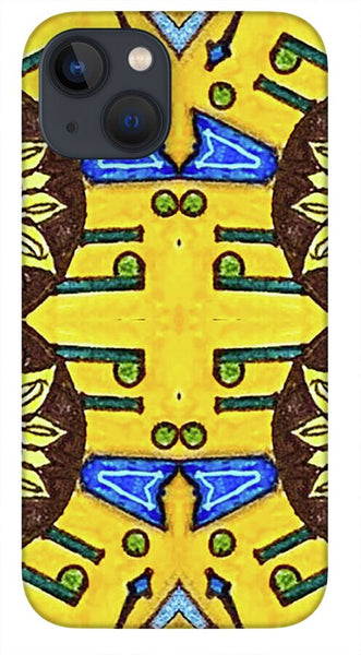 Flower Doodle Drawing II - Phone Case