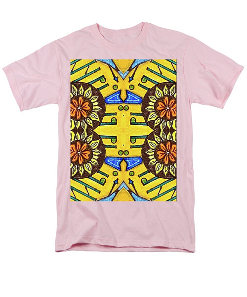 Flower Doodle Drawing II - Men's T-Shirt  (Regular Fit)