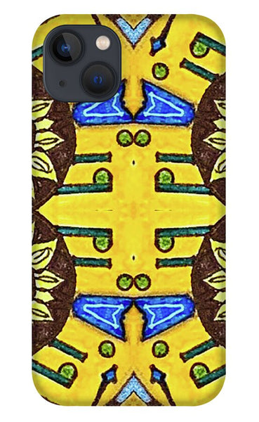 Flower Doodle Drawing II - Phone Case