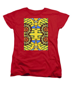 Flower Doodle Drawing II - Women's T-Shirt (Standard Fit)