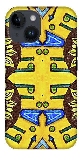 Flower Doodle Drawing II - Phone Case