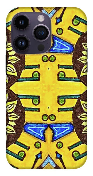 Flower Doodle Drawing II - Phone Case