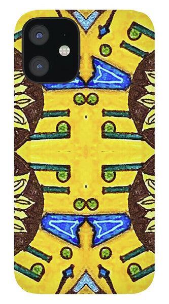 Flower Doodle Drawing II - Phone Case