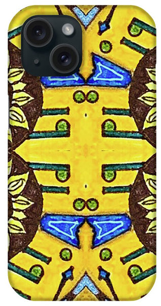 Flower Doodle Drawing II - Phone Case