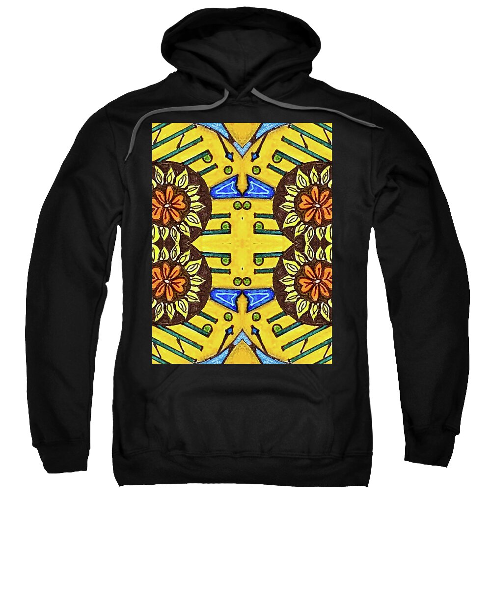 Flower Doodle Drawing II - Sweatshirt