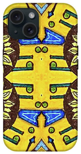Flower Doodle Drawing II - Phone Case