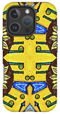 Flower Doodle Drawing II - Phone Case
